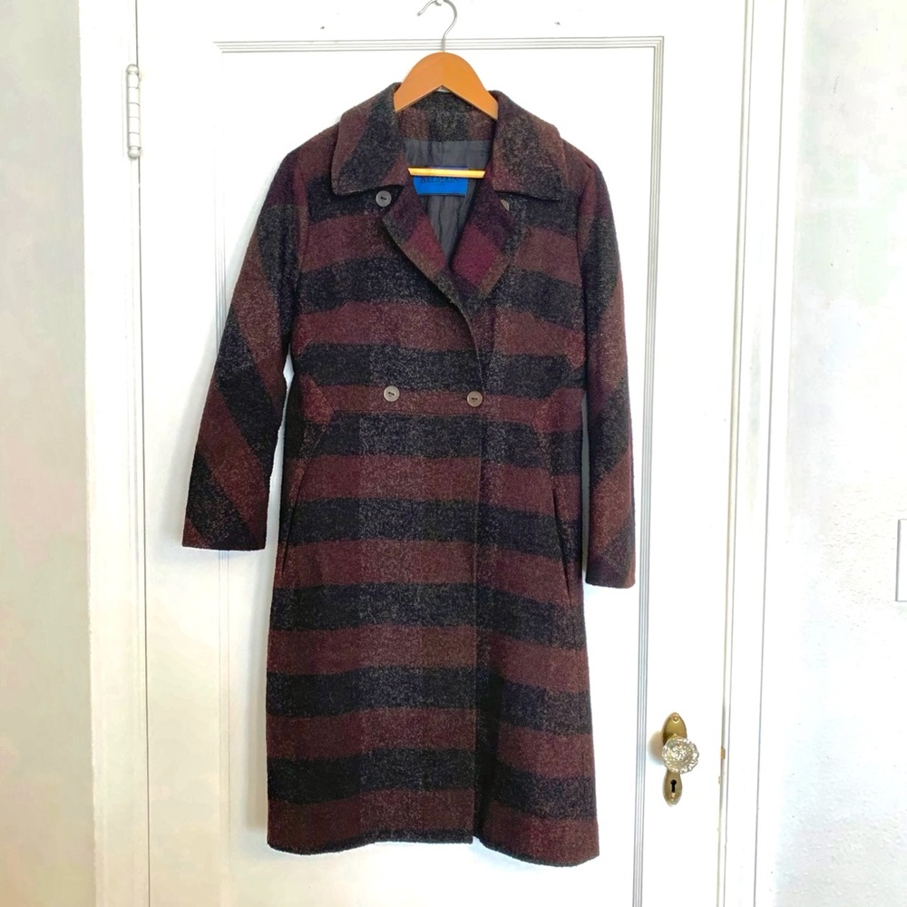 Vintage Balmain Plaid Jacket